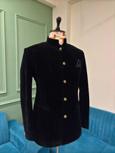 Jodhpuri Bandhgala Suit - Black - Jaipuri Crown